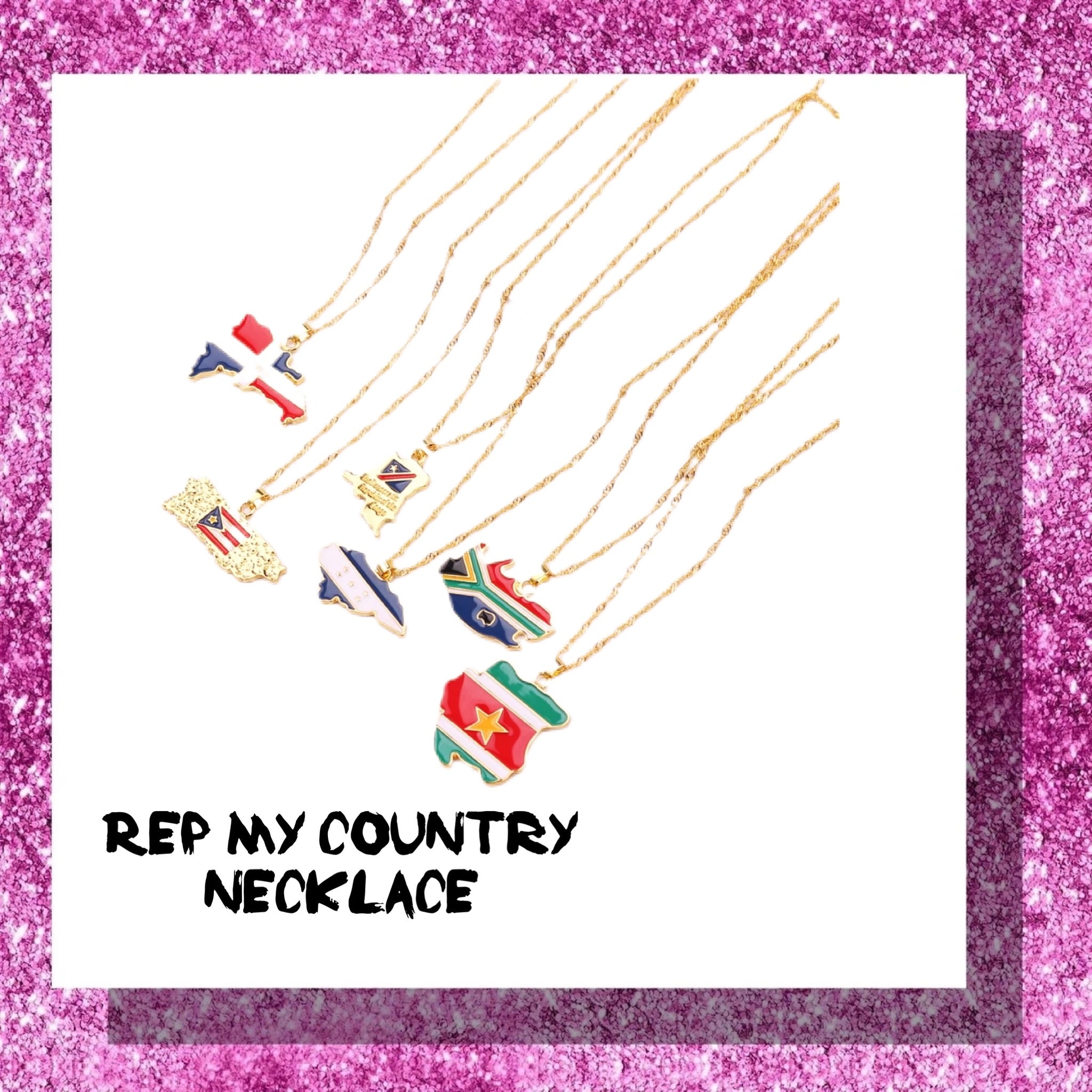 My Country Flag Necklace