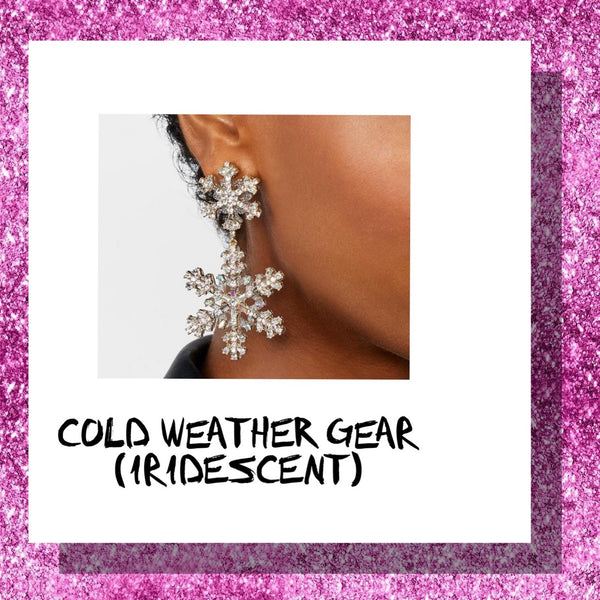 Snowflake earring