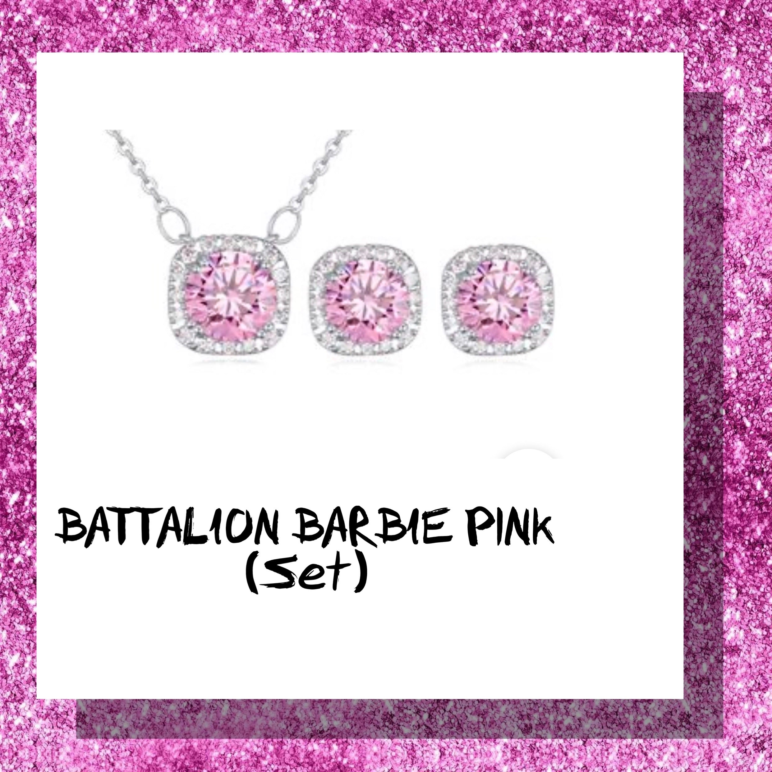 Battalion Barbie Pink Set