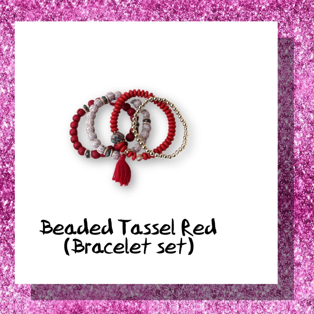 Beaded Tassel Bracelet