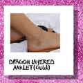 Dragon Layered Anklet
