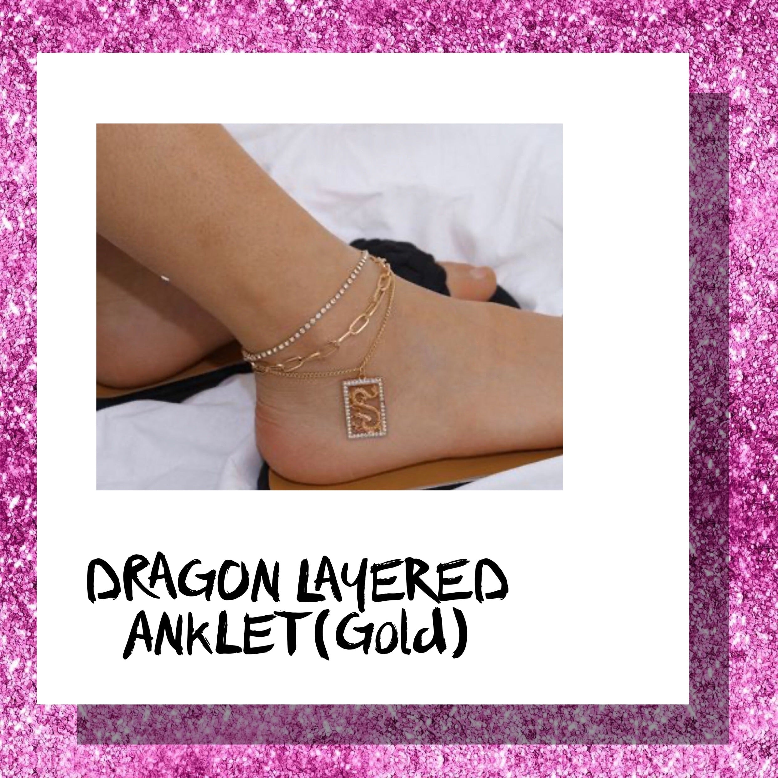 Dragon Layered Anklet