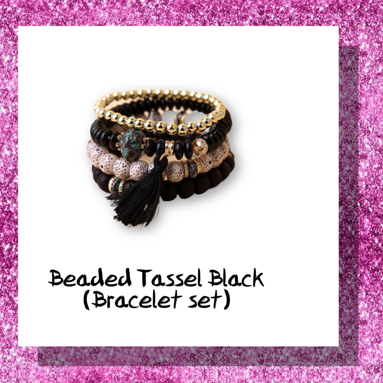 Beaded Tassel Bracelet